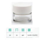 Staklena kutijica 50 ml