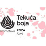 Vodotopiva boja Roza 5 ml